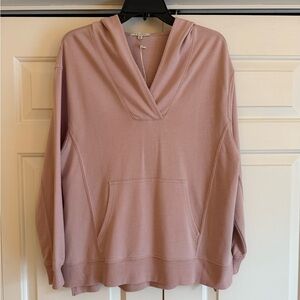 Z Supply Blush Knit Hoodie